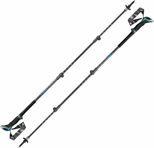 Leki Leki Makalu Lite AS Black/Dark Anthracite/Petrol 100 - 135 cm