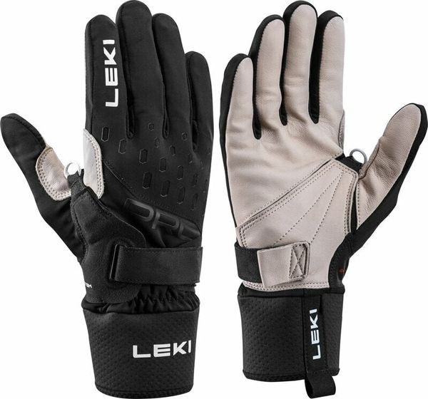 Leki Leki PRC Premium Shark Black/Sand 7,5 Smučarske rokavice