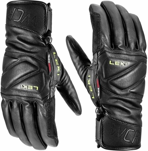 Leki Leki WCR Venom Speed 3D Black/Ice Lemon 7,5 Smučarske rokavice