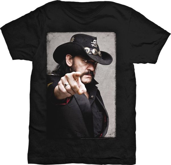 Lemmy Kilmister Lemmy Kilmister Majica Pointing Photo Unisex Black M