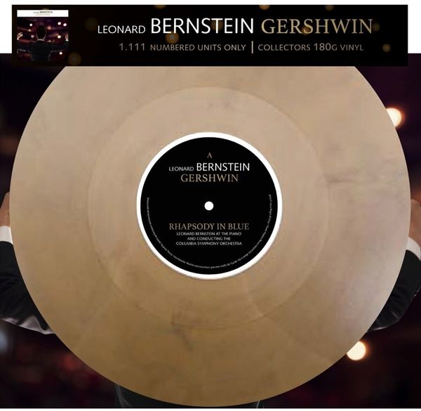 Leonard Bernstein Leonard Bernstein - An American In Paris / Rhapsody In Blue (Limited Edition) (Reissue) (Gold Marbled Coloured) (LP)