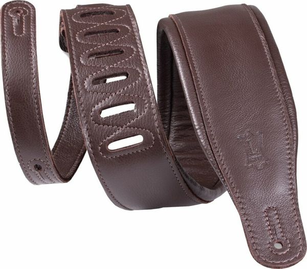 Levys Levys M26GP-DBR-DBR Usijni kitarski pas Dark Brown/Dark Brown