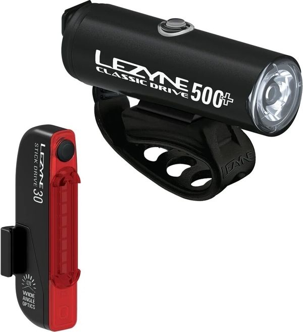 Lezyne Lezyne Classic Drive 500+/Stick Drive Pair Kolesarska luč