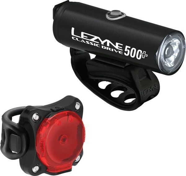 Lezyne Lezyne Classic Drive 500+/Zecto Drive 200+ Pair Kolesarska luč