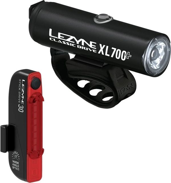 Lezyne Lezyne Classic Drive XL 700+/Stick Drive Pair Kolesarska luč