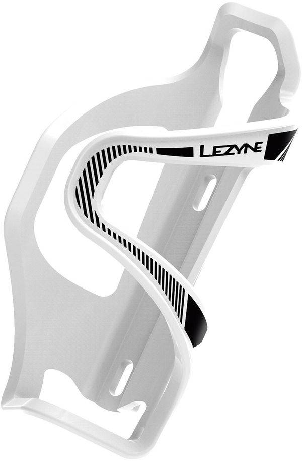 Lezyne Lezyne Flow Cage SL L White Kolesarsko držalo za flaše