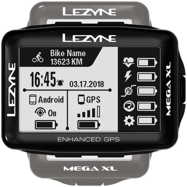 Lezyne Lezyne Mega XL GPS USB-Micro USB Kolesarska elektronika