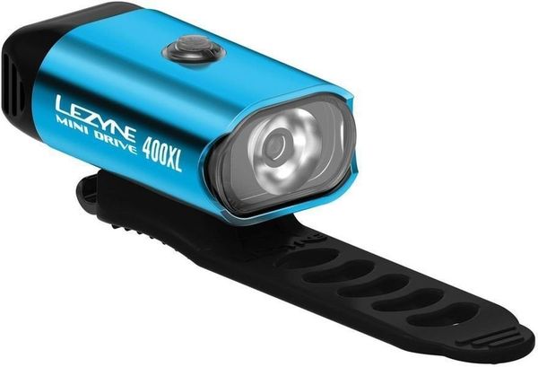 Lezyne Lezyne Mini Drive 400 lm Blue/Hi Gloss Kolesarska luč