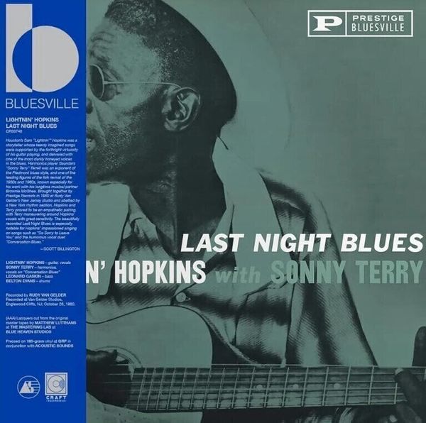 Lightnin' Hopkins & Sonny T. Lightnin' Hopkins & Sonny T. - Last Night Blues (LP)