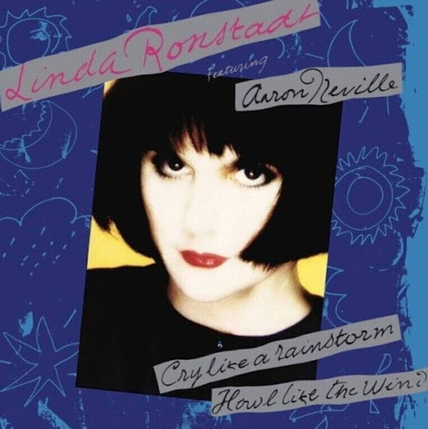 Linda Ronstadt Linda Ronstadt - Cry Like A Rainstorm - Howl Like The Wind (Translucent Blue Coloured) (Anniversary Edition) (Reissue) (LP)