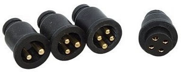 Lindemann Lindemann Lineconnector 12 V 10A 4P Adapterji / Konektorji / Vtičnice