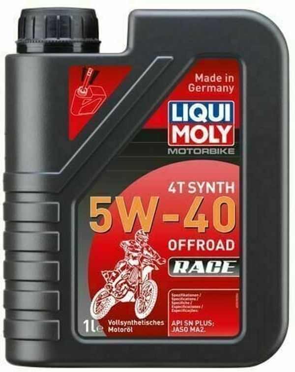 Liqui Moly Liqui Moly 3018 Motorbike 4T Synth 5W-40 Offroad Race 1L Motorno olje