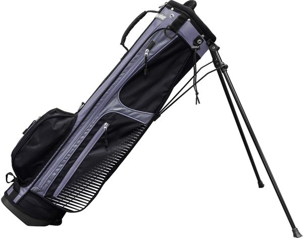Longridge Longridge 6'' Weekend Black/Silver Golf torba Stand Bag