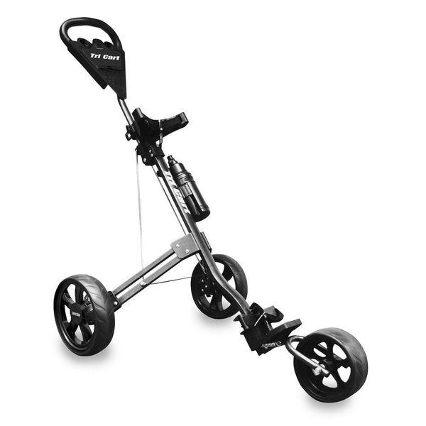 Longridge Longridge Tri Cart Black Ročni voziček za golf