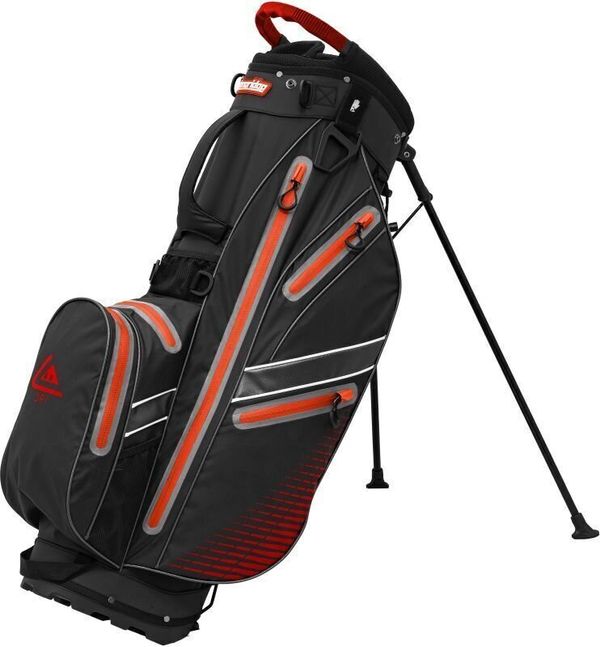 Longridge Longridge Waterproof Black/Red Golf torba Stand Bag