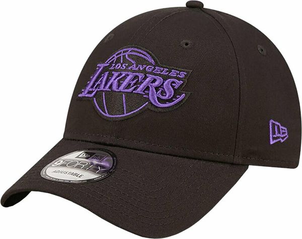Los Angeles Lakers Los Angeles Lakers 9Forty NBA Neon Outline Black/Purple UNI Baseball Kapa