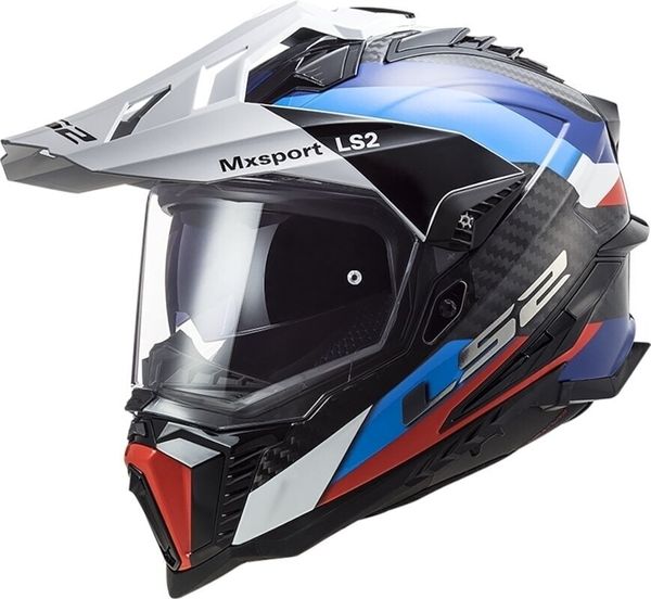 LS2 LS2 MX701 Explorer Carbon Frontier Black/Blue L Čelada