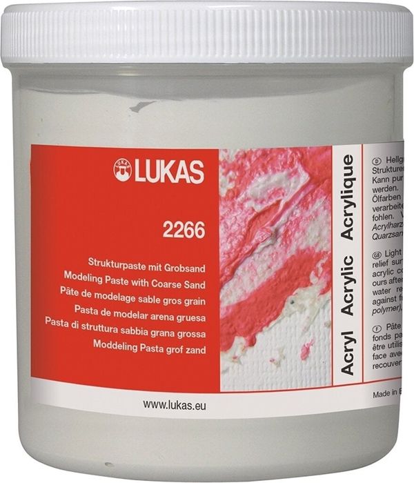 Lukas Lukas 722660500 Modelirna pasta Coarse Sand 500 ml 1 kos