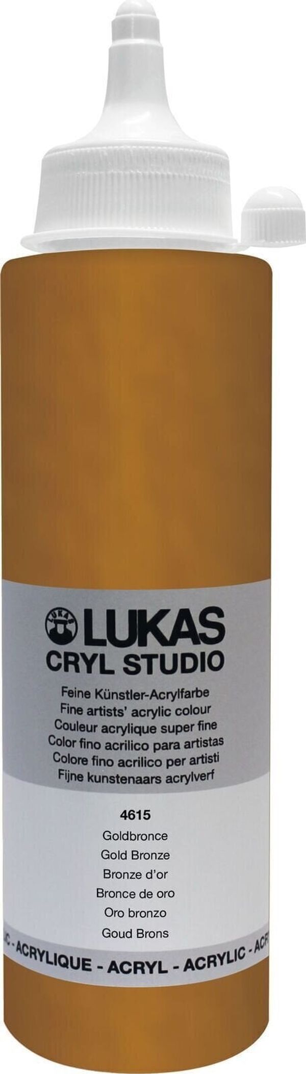 Lukas Lukas Cryl Studio Akrilna barva Gold Bronze 250 ml 1 kos