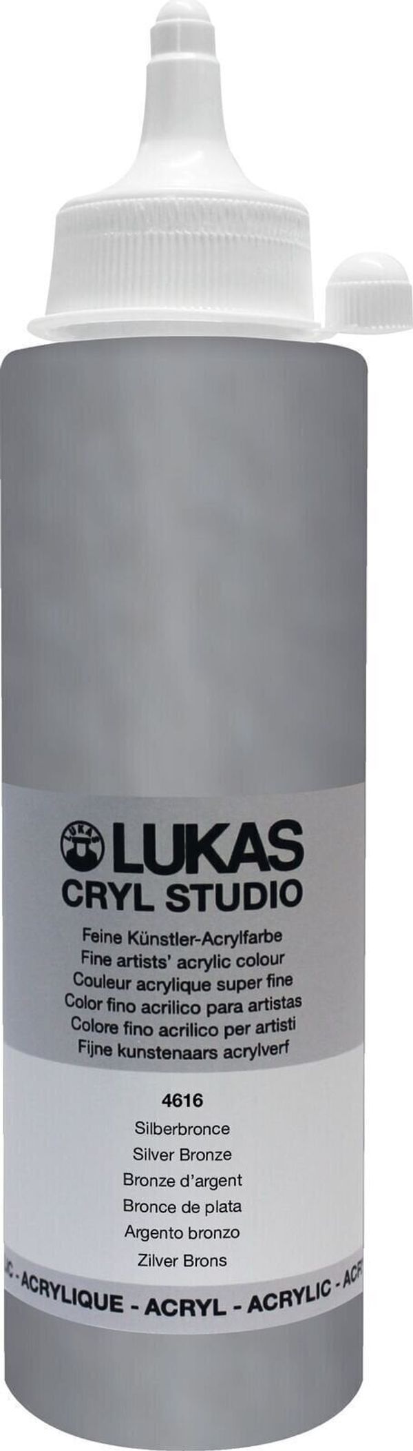 Lukas Lukas Cryl Studio Akrilna barva Silver Bronze 250 ml 1 kos