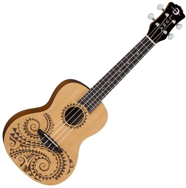 Luna Luna Tattoo Koncertne ukulele Hawaiian Tattoo Design