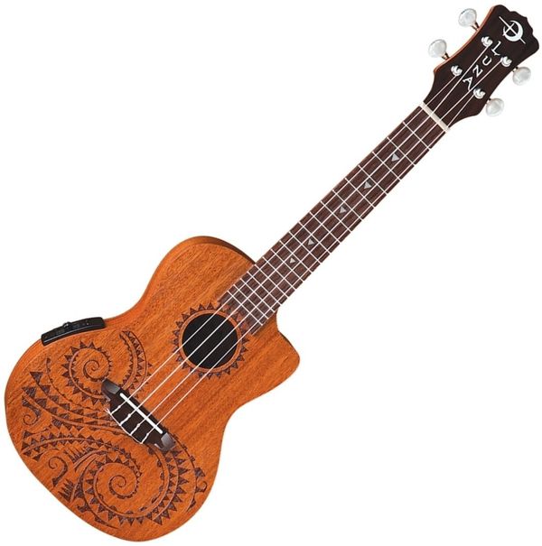 Luna Luna Tattoo Koncertne ukulele Hawaiian Tattoo Design