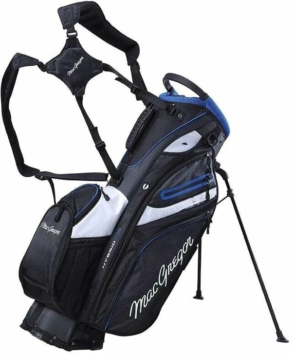 MacGregor MacGregor Hybrid 14 Black Golf torba Stand Bag