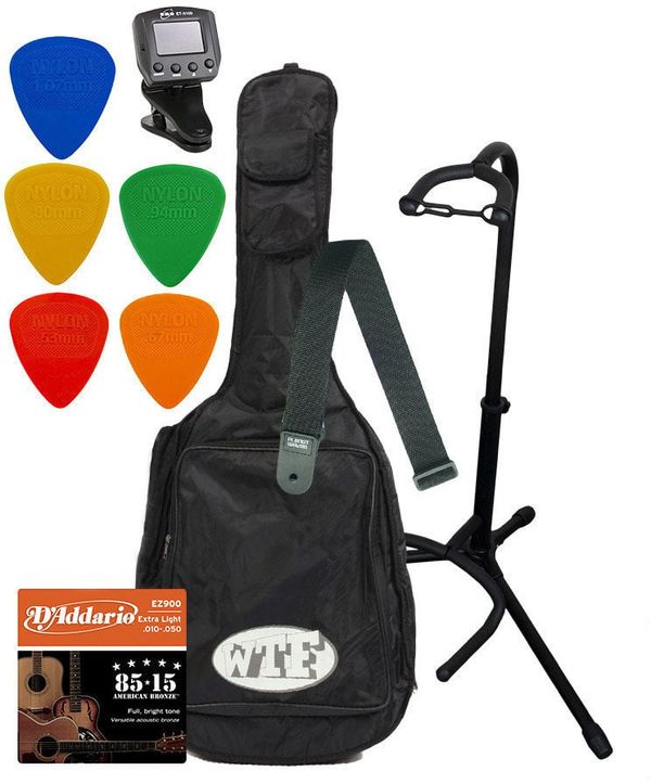 Madarozzo Madarozzo Acoustic Guitar Accessories Pack Torba za akustično kitaro Black