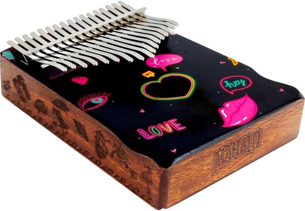 Mahalo Mahalo MKA17HE Heart Kalimba