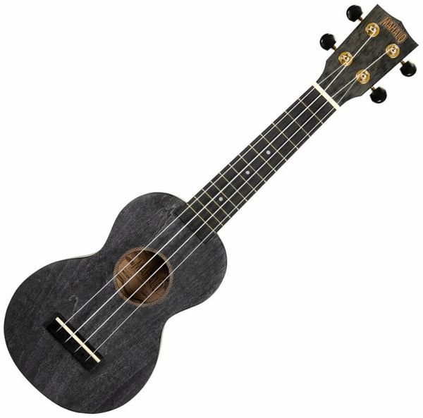Mahalo Mahalo MS1TBK Transparent Black Soprano ukulele