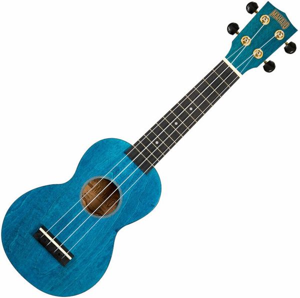Mahalo Mahalo MS1TBU Transparent Blue Soprano ukulele