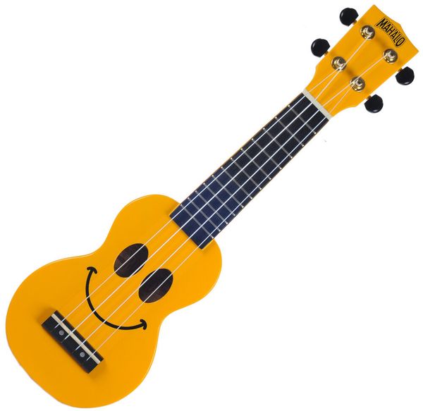 Mahalo Mahalo U-SMILINO Yellow Soprano ukulele