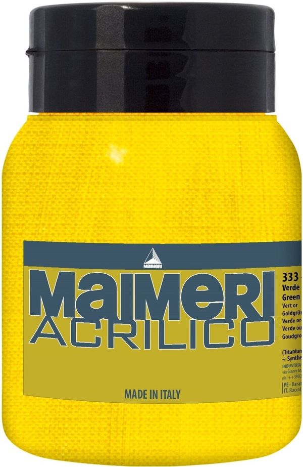 Maimeri Maimeri Acrilico Akrilna barva Green Gold 333 500 ml 1 kos