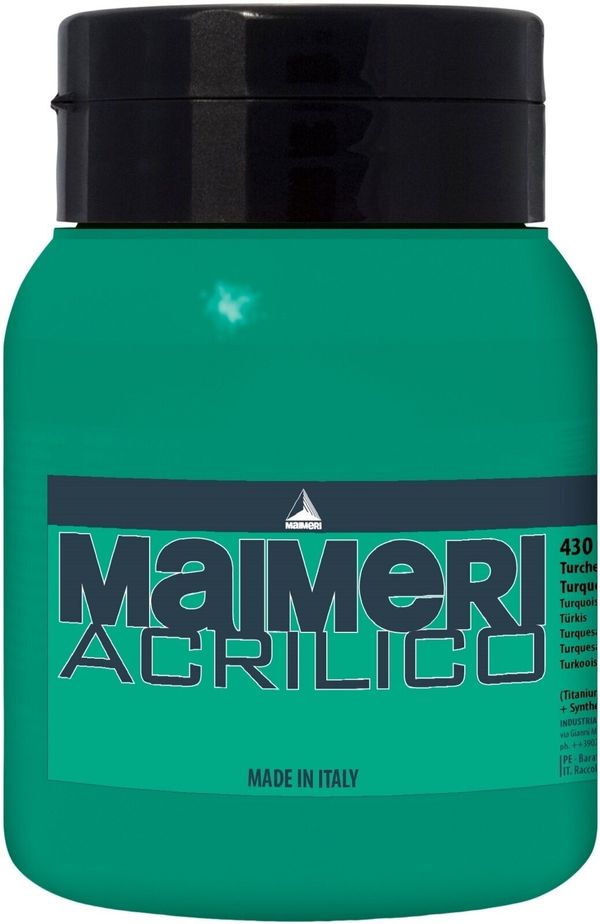 Maimeri Maimeri Acrilico Akrilna barva Turquoise 430 500 ml 1 kos