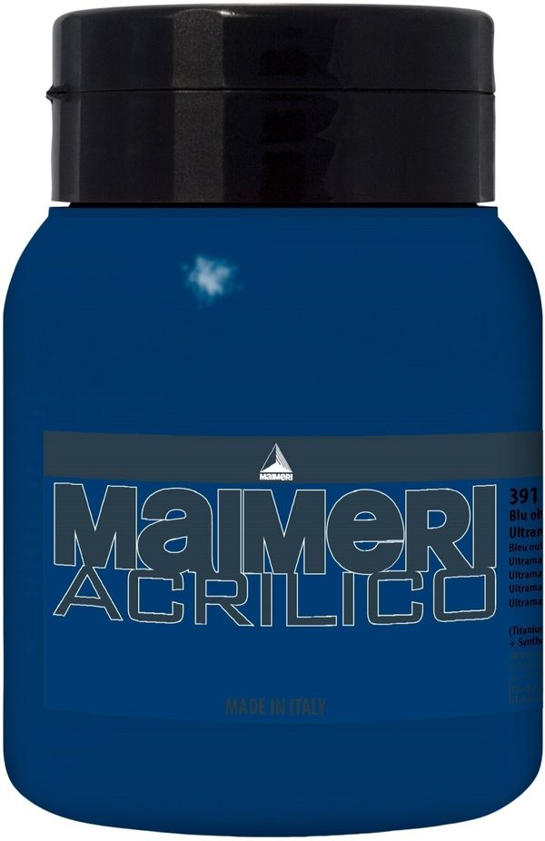 Maimeri Maimeri Acrilico Akrilna barva Ultramarine Light 391 500 ml 1 kos