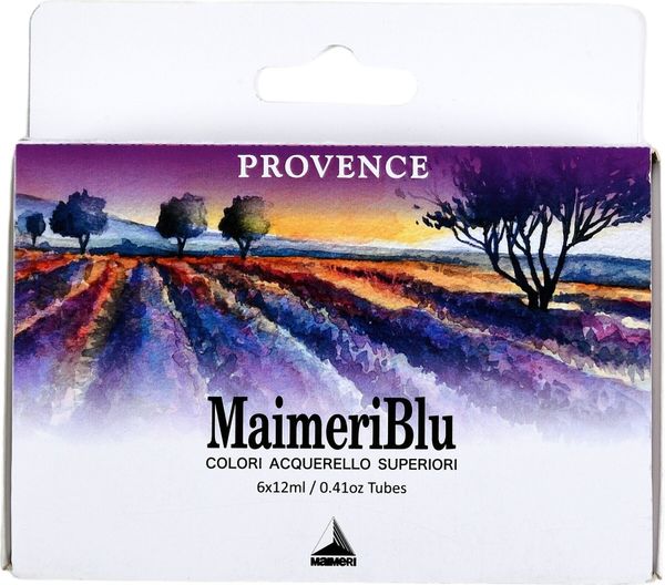 Maimeri Maimeri Blu Set akvarelnih barv Provence 6 x 12 ml 6 kos.