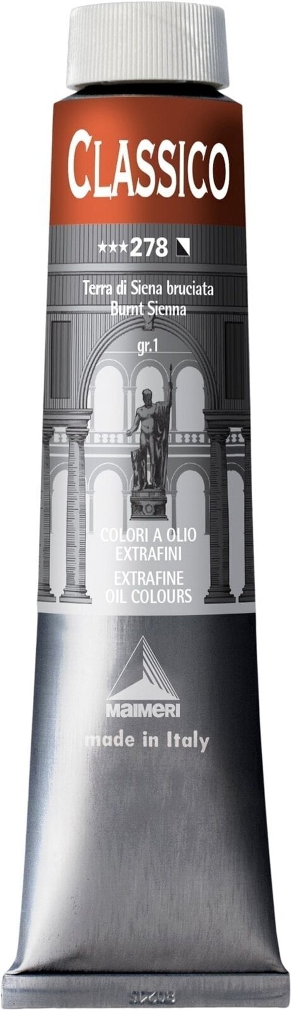 Maimeri Maimeri Classico Oljna barva Burnt Sienna 200 ml 1 kos