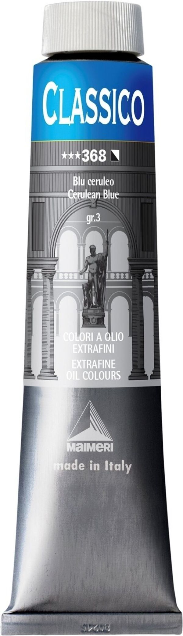 Maimeri Maimeri Classico Oljna barva Cerulean Blue 200 ml 1 kos