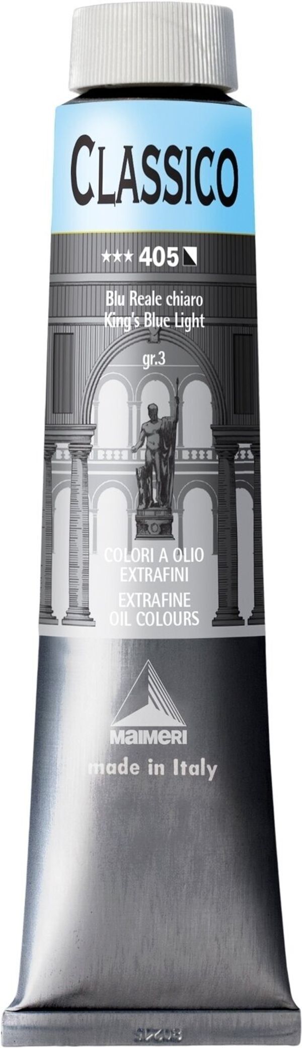 Maimeri Maimeri Classico Oljna barva King's Blue Light 200 ml 1 kos