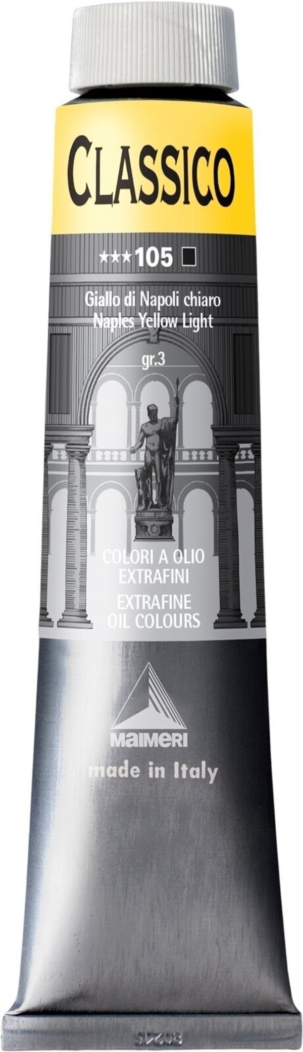 Maimeri Maimeri Classico Oljna barva Naples Yellow Light 200 ml 1 kos