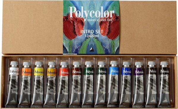 Maimeri Maimeri Vynil Polycolor Set akrilnih barv 13 x 20 ml