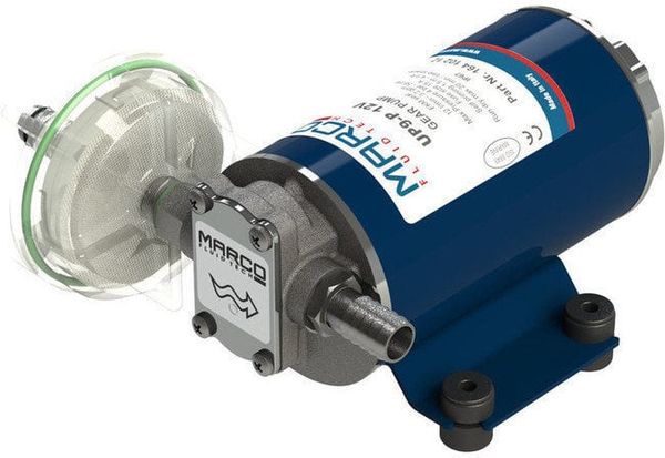 Marco Marco UP9-P Heavy duty gear pump 12 l/min - PTFE gears - VITON O-Ring - 24V