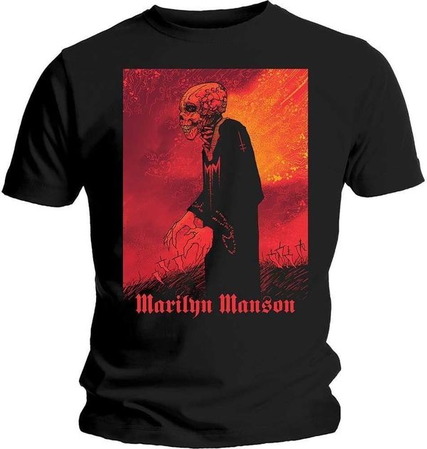 Marilyn Manson Marilyn Manson Majica Mad Monk Unisex Black XL