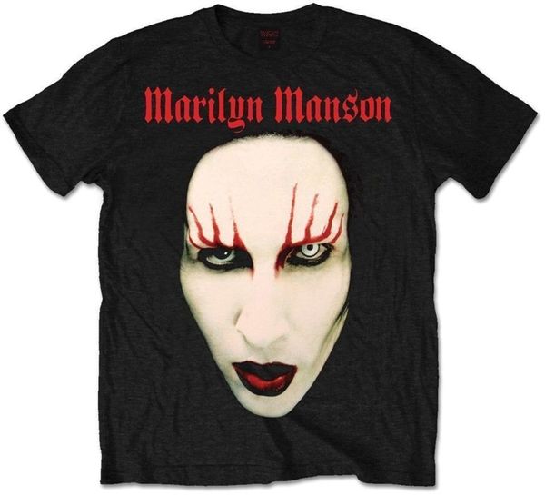 Marilyn Manson Marilyn Manson Majica Red Lips Unisex Black L