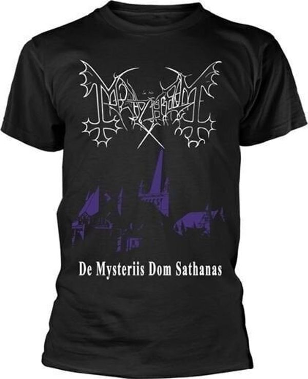 Mayhem Mayhem Majica De Mysteriis Dom Sathanas Black 2XL