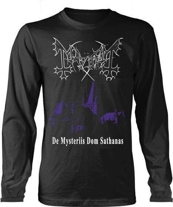 Mayhem Mayhem Majica De Mysteriis Dom Sathanas Black L