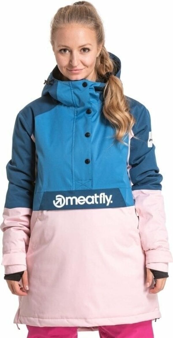 Meatfly Meatfly Aiko Premium SNB & Ski Jacket Powder Pink L Smučarska bunda