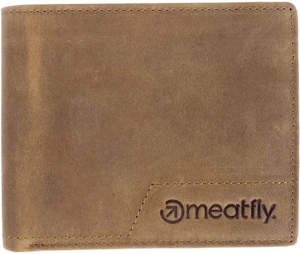 Meatfly Meatfly Eliot Premium Leather Wallet Hrast Denarnica