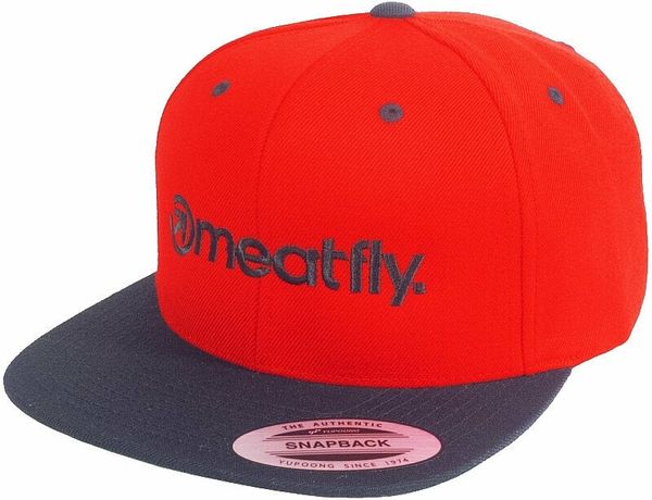 Meatfly Meatfly Flanker Snapback Red/Black Šilt kapa