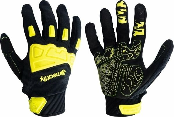 Meatfly Meatfly Irvin Bike Gloves Black/Safety Yellow L Kolesarske rokavice